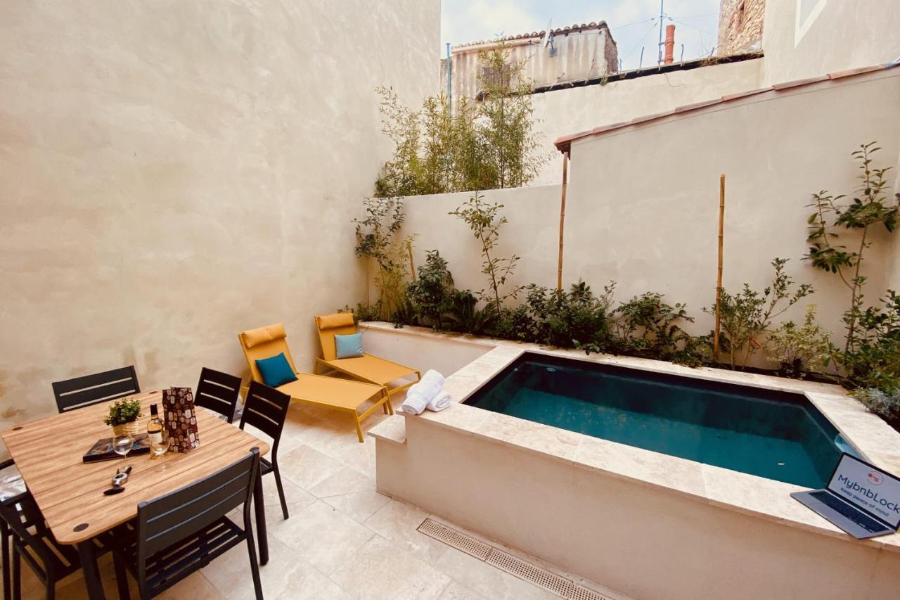 La Terra Nostra - Townhouse - Swimming Pool Villa Nimes Exterior foto